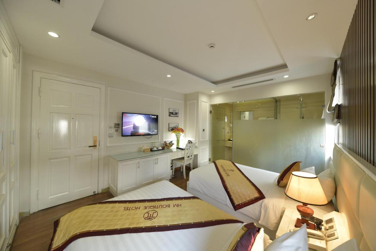 Hanoi Hm Boutique Hotel Bagian luar foto